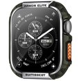 thumbnail image 1 of Funda metálica resistente Suitisbest para Apple Watch de 45 mm con vidrio 9H, 1 of 7