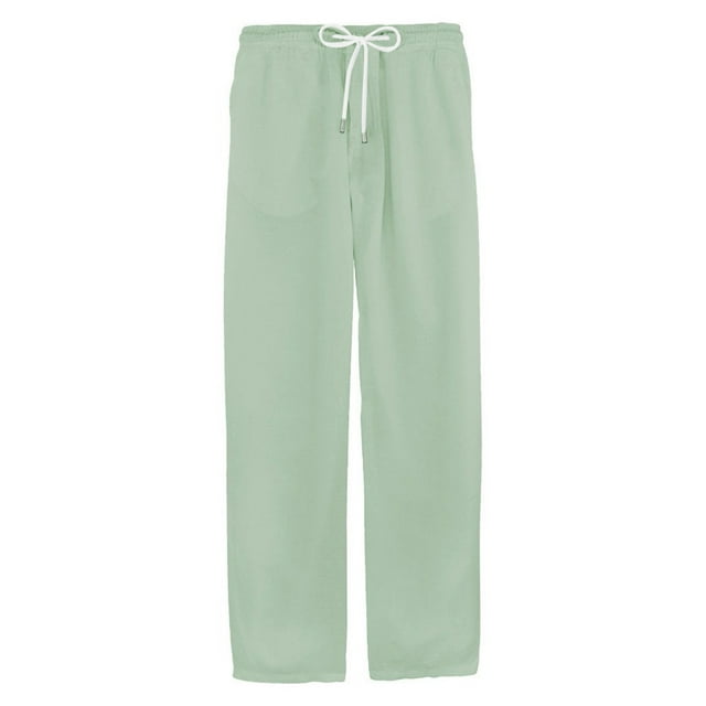 Mens Linen Pants Mens Summer New Style And Fashionable Pure Cotton And Linen Trousers