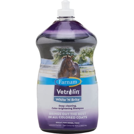 Farnam Central Life Farnam White 'N Brite Horse Shampoo - Pack of 6