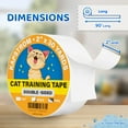 Cat Scratch Protector Tape Roll, Double Sided Training Tape, 90 Ft By