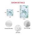 thumbnail image 7 of Coastal Turtle Kitchen Dish Towels for Drying Dishes Set of 3, Beach Nautical Seashells Seaweed Coral Waffle Weave Microfiber Hand Tea Bathroom Towels Quick Dry & Absorbent Towel 15.7x23.6, 7 of 7