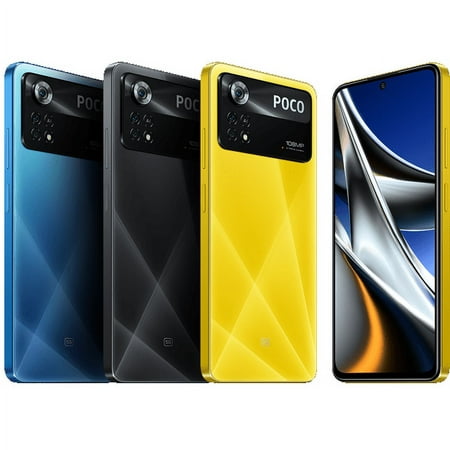 Xiaomi Poco X4 Pro 5G 128GB/6GB RAM 6.67" AMOLED Display 5000 mAh Battery Global Version Laser Blue (New)