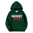 thumbnail image 3 of Sudadera con capucha para niñas y niños, sudadera de manga larga con cuello redondo y estampado de moda, jersey con bolsillo, sudadera de poliéster para niñas, 3 of 8
