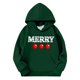 thumbnail image 3 of Sudadera con capucha para niñas y niños, sudadera de manga larga con cuello redondo y estampado de moda, jersey con bolsillo, sudadera de poliéster para niñas, 3 of 8
