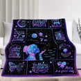 thumbnail image 2 of LHSHID Gifts for 7 Year Old Girl Blanket 7 Year Old Girl Gifts 7 Year Old Girl Birthday Gift Ideas Birthday Gifts for 7 Year Old Girl 7th Birthday Gifts for Girls Throw Blanket 40"x50", 2 of 7