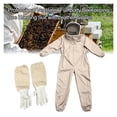 thumbnail image 3 of Beekeeping Equipment Ventilated Anti-Bee Suit Beekeeper Costume Bee Keeping Suit with Glove ,Comfortable and Sturdy, 3 of 10