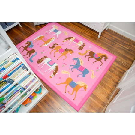 Wildkin Horses 5x7 Rug (Best On Horse Rugs)