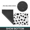 thumbnail image 6 of White and Black Of Leopard Print Kitchen Rugs Sets Of 2,Anti Fatigue Kitchen Mat Rugs Non Slip Washable,Decorative Kitchen Floor Mats for Kitchen,Sink,Laundry,17"x30"+17"x47", 6 of 7