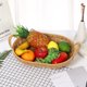 thumbnail image 4 of Platos de frutas Cesta de aperitivos de imitación de ratán para sala de estar Cesta de almacenamiento de verduras de cocina Cesta de picnic Cesta de pan Cesta de frutas para el hogar Akmoler, 4 of 9