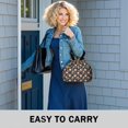 thumbnail image 6 of Pioneer Flower Floral Print Pattern Drawstring Lunch Bag Women - Drawstring Lunch Bag Insulated for Work Office - Stain-Resistant Large Lunchbags for Women with Multi-Pockets, 6 of 6