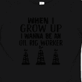 thumbnail image 4 of Inktastic Future Oil Rig Worker Boys or Girls Baby T-Shirt, 4 of 5