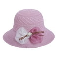 thumbnail image 2 of 1PC Hat Pink Women Sun Hats Large Wide Brim Hat Women Sun Hat for Women Hats, 2 of 5
