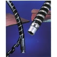 thumbnail image 3 of Black Polyethylene Spiral Wrap - 1/2" OD - 25 Foot Spool, 3 of 4