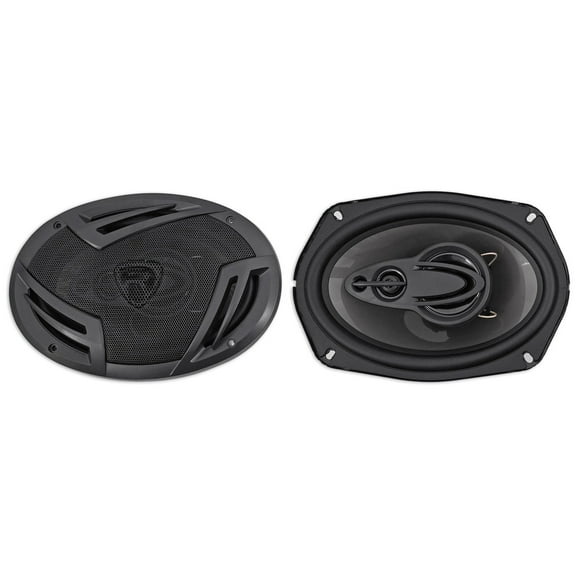 Pair Rockville RV69.4A 6x9" 4-Way Car Speakers 1000 Watts/220w RMS CEA Rated