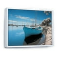 thumbnail image 2 of Designart "Port Portside beauty II" Nautical & Beach Floater Framed Canvas Wall Art, 2 of 7