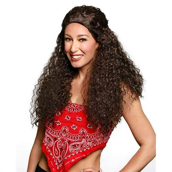 Island Princess Moana Wig, Dark Brown
