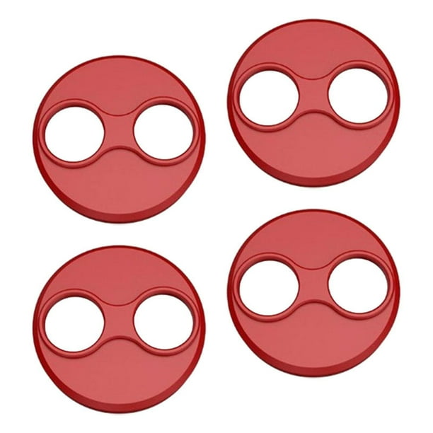 4x Cubierta protectora de motor de aleación de aluminio Cubierta de motor duradera a prueba de polvo para Mini rojo