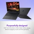 thumbnail image 3 of Alienware 15.3" WUXGA 165Hz Gaming Laptop, AMD Ryzen 5 220, NVIDIA GeForce RTX 4050 GDDR6, 16GB DDR5, 512GB SSD, Black, DA15265, 3 of 16