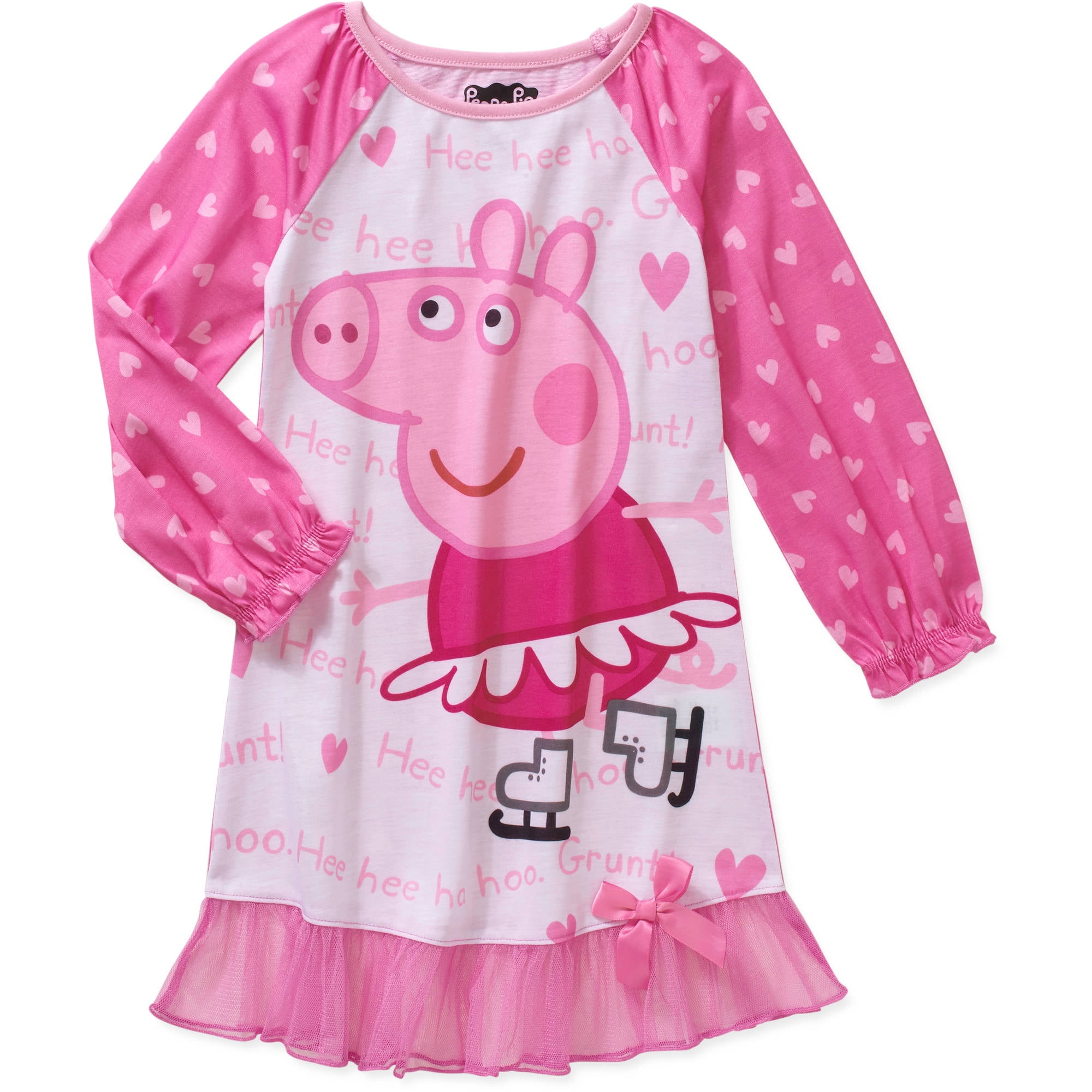 peppa pig long sleeve dress