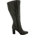 thumbnail image 2 of Style & Co. Womens Addyypwc Faux Leather Wide Calf Knee-High Boots, 2 of 4