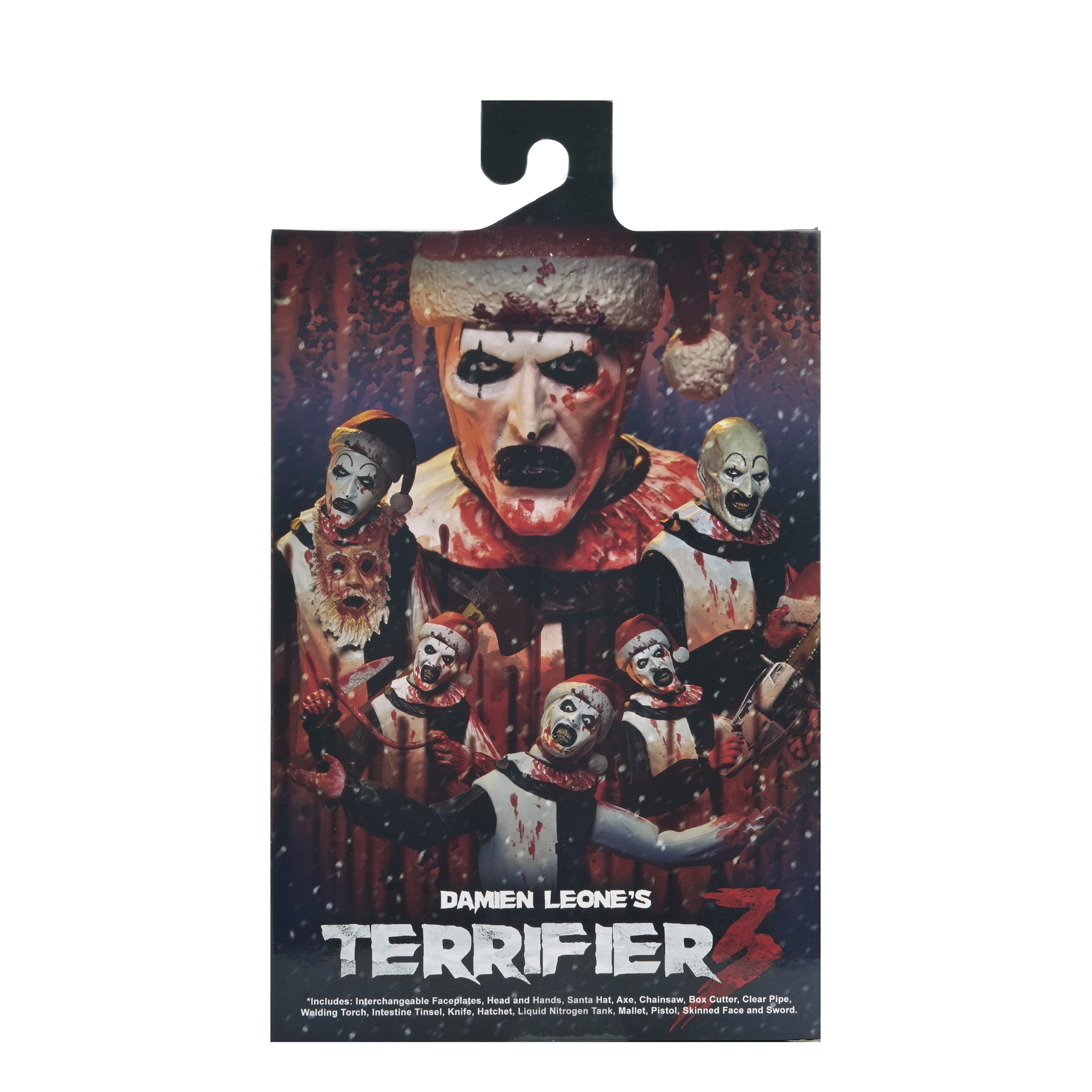 Terrifier 3 - Ultimate Christmas Art the Clown Final Battle Action Figure Set, 7 in Scale