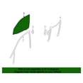 thumbnail image 2 of New Genuine BMW Side Window Green Door Front (1999-2005) OE 51338196025, 2 of 10