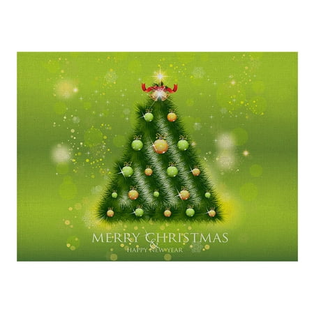 

Nomeni Table Mat Christmas Table Mat Hotel Tableware Mat Printed Table Mat