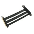thumbnail image 1 of PCIe 4.0 X16 Riser Cable, 90 Degree High Speed GPU Extension Cable Extender Card Extension Adapter for RTX 4090 Ti for 8900 XT, 1 of 7
