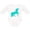 AA-White, variant on Inktastic Aqua Unicorn Boys or Girls Long Sleeve Baby Bodysuit