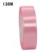 thumbnail image 3 of Cinta de seda Toystoory 25 yardas para decoración de bodas color Rosa claro 1.5 cm, 3 of 6