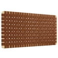 thumbnail image 4 of Modway Sparta Weave Full Vegan Leather Headboard in Natural Brown, 4 of 7