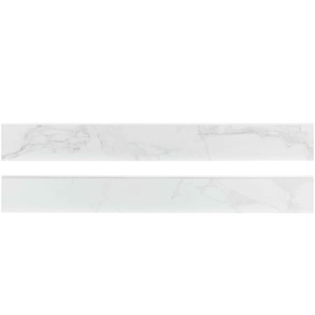 MSI Praia Carrara Bullnose 3 in. x 24 in. Matte Porcelain Wall Tile (24 lin. ft./Case)