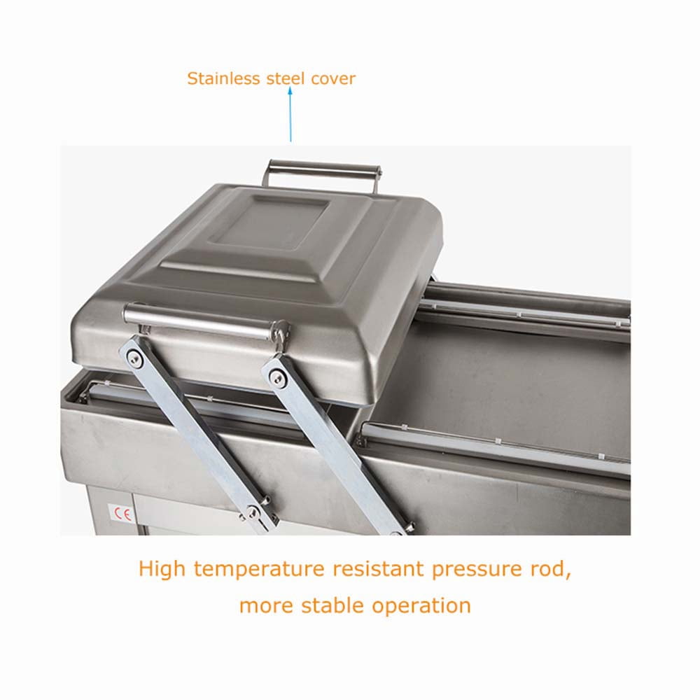 INTBUYING Commercial Vacuum Packaging Sealing Machine Sealer Double Chamber Vacuum Sealer DZ400 220V