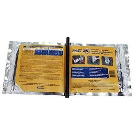 - Fast 2K 12.4 Fluid OZ Fence Post Back Fill Bag Expands To Set Posts In Only One