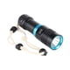 thumbnail image 1 of Soidarity Linterna de buceo Lámpara subacuática recargable a prueba de agua Lámpara de linterna para deportes al aire libre Camping Senderismo Estufas de camping Anillo Azul Negro Soidarity OD029552-01, 1 of 6