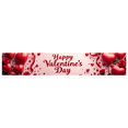thumbnail image 3 of Valentine's Day Banner Heart Balloons Pink Roses Gift Box Backdrop Party Supplies Photography Props Romantic Decorations Festive Décor Background, 3 of 4