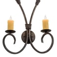 thumbnail image 2 of Meyda Tiffany 137118 Sienna 2 Light 36" Tall Wall Sconce - Smoke, 2 of 3