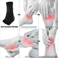 thumbnail image 4 of Nylon sports ankle protection men's and women's sports four-sided elastic breathable ankle fixed ankle protection, 4 of 5