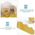 thumbnail image 4 of 1 Rouleau de Papier Bordure Décoratif en Forme de Vague, 4 of 8