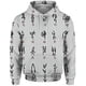 thumbnail image 4 of Ropa de otoño para hombre, sudaderas cómodas y con movimiento para hombre, sudadera con capucha con estampado de caracteres chinos a la moda, 4 of 5
