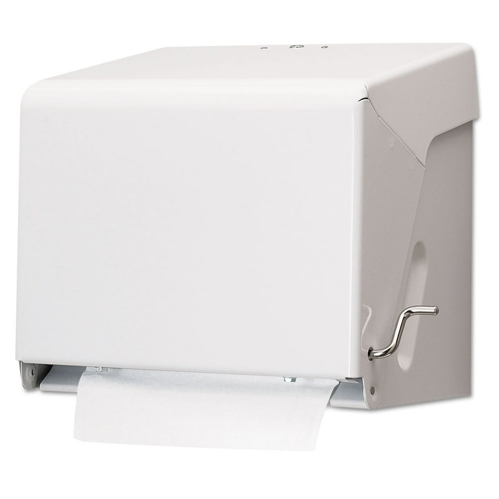 Cfs Crank Roll Towel Dispenser, 11 X 8.5 X 10.5, White