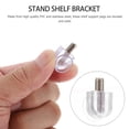 thumbnail image 4 of IFANLANDOR Shelf Support Pegs 50 Pack Plastic Metal For Cabinet Bookshelf Display Furniture Wardrobe, 4 of 7