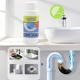 thumbnail image 5 of Heavy Duty Drain Unblocker Powder 260g, Fast Acting Pipe Cleaner – Dissolves Hair Grease Food Clogs in 15 Min, Septic Safe Deodorizing Formula for Kitchen Bathroom Sink, 5 of 6