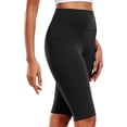 thumbnail image 4 of Cadmus 4 Pack Biker Yoga Shorts 12" Inseam with Pockets for Women,High Waisted Athletic Running Workout Gym Shorts, 4 of 10