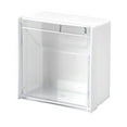 thumbnail image 5 of Large Capacity Magnetic Storage Box with Transparent Lid Dustproof Easy to Install Refrigerator Magnetic Storage Organizer, 5 of 8