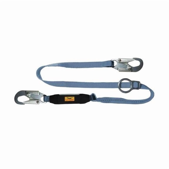 Condor Shock-Absorbing Lanyard,Black/Blue 19F388