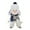 C, variant on Christmas Snowman Plush Doll Toys- Christmas Blue Series Snowman Plush Ski Doll Stuffed Snowman Plush Christmas Decorations -Winter Christmas Gifts(C)