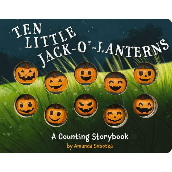 Pre-Owned Ten Little Jack O Lanterns: A Counting Storybook 1 (Board book) 1646431529 9781646431526