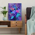 thumbnail image 5 of Vibrant Floral Bouquet Canvas Print, Decor for Living Room, Office, Hallway, Modern Home, 5 of 8