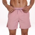 thumbnail image 4 of Baywell Men's Swim Trunks Quick Dry Board Shorts with Zipper Pockets Beach Shorts Bathing Suits for Men, 4 of 6